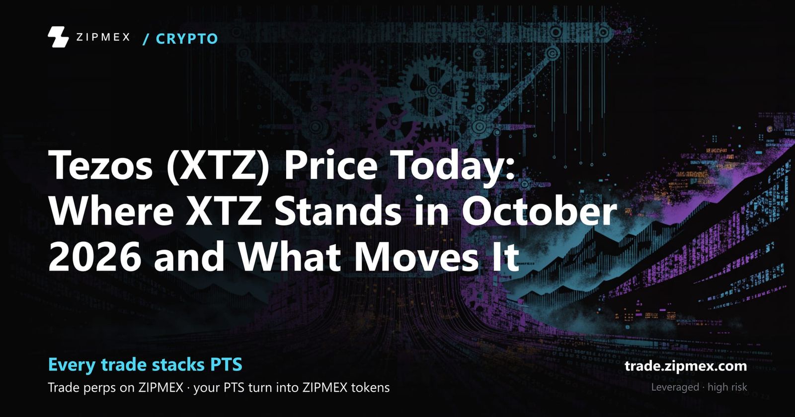 Tezos (XTZ) Price Today: Where XTZ Stands in October 2026 and What Moves It