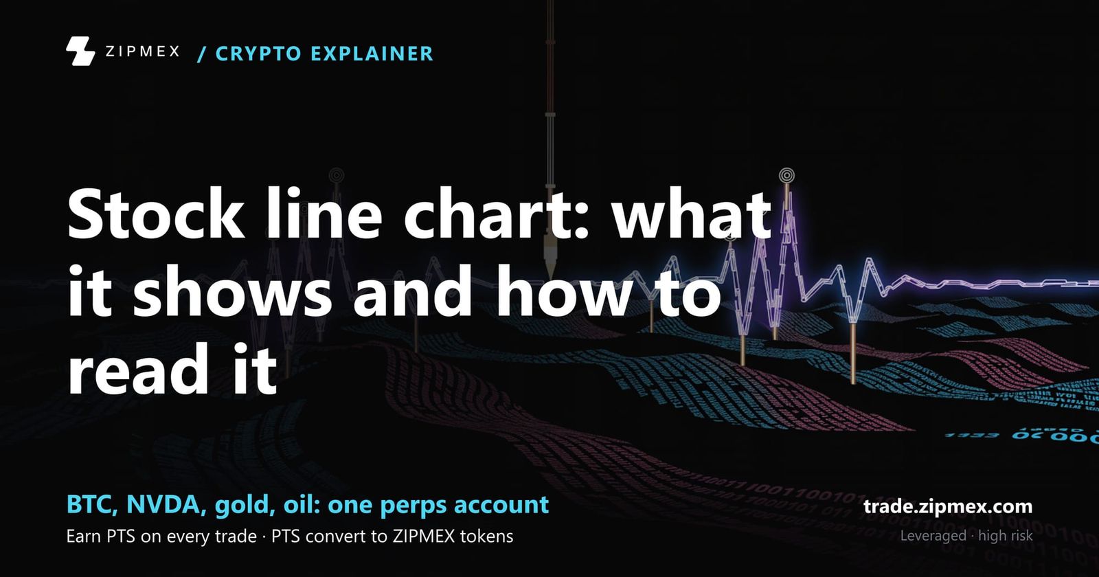 Stock line chart: what it shows and how to read it
