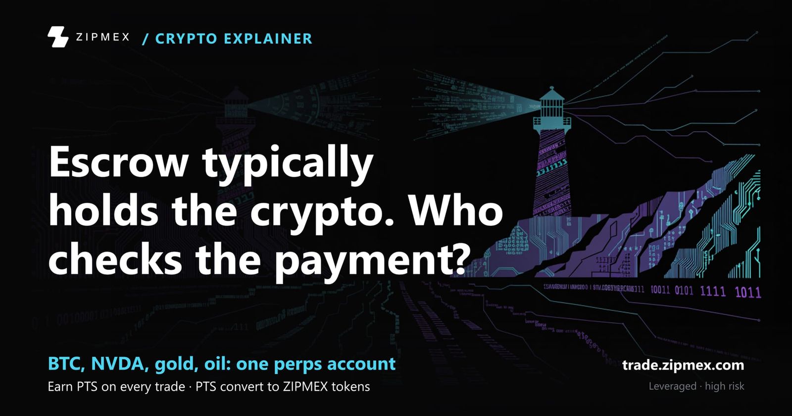 What is P2P crypto trading, and how does an escrow trade work?