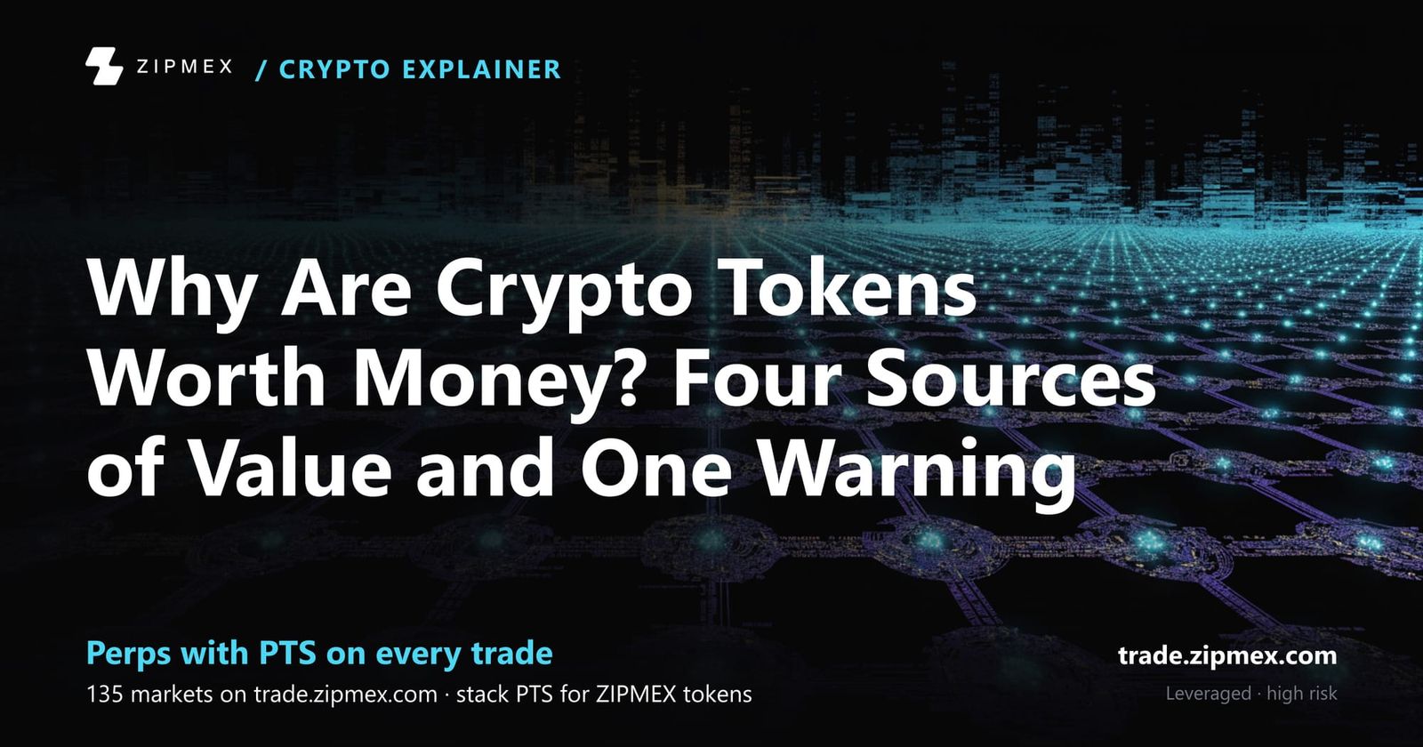 Why Are Crypto Tokens Worth Money? Four Sources of Value and One Warning