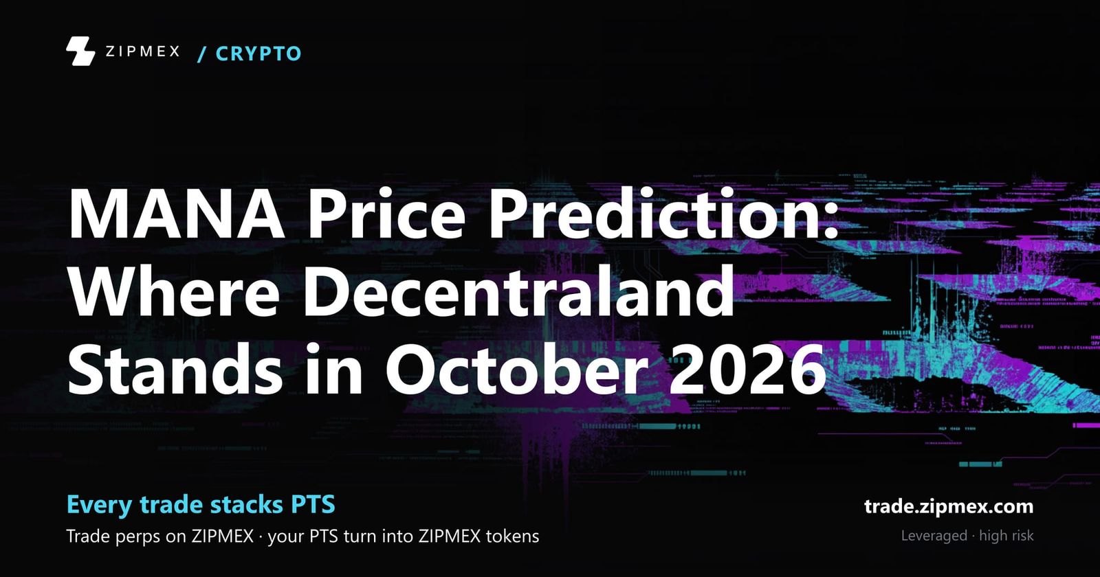 MANA Price Prediction: Where Decentraland Stands in October 2026