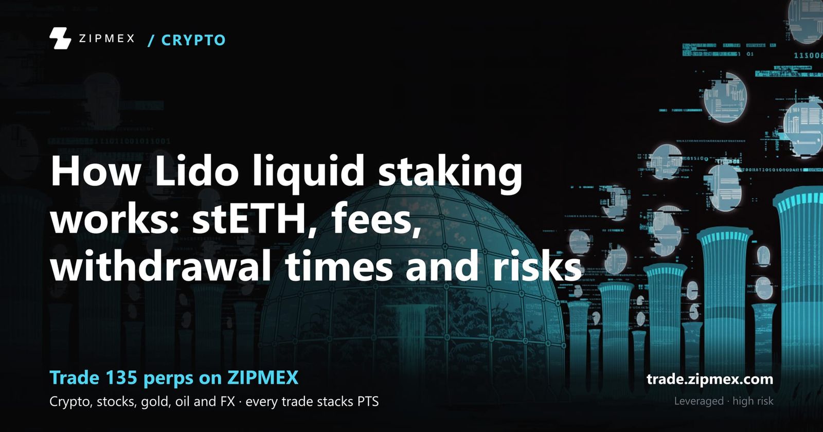 How Lido liquid staking works: stETH, fees, withdrawal times and risks