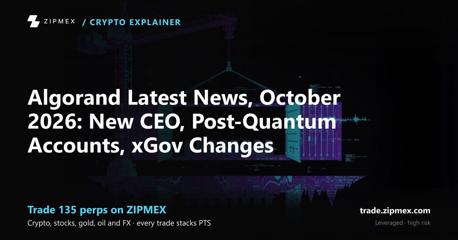 Algorand Latest News, October 2026: New CEO, Post-Quantum Accounts, xGov Changes