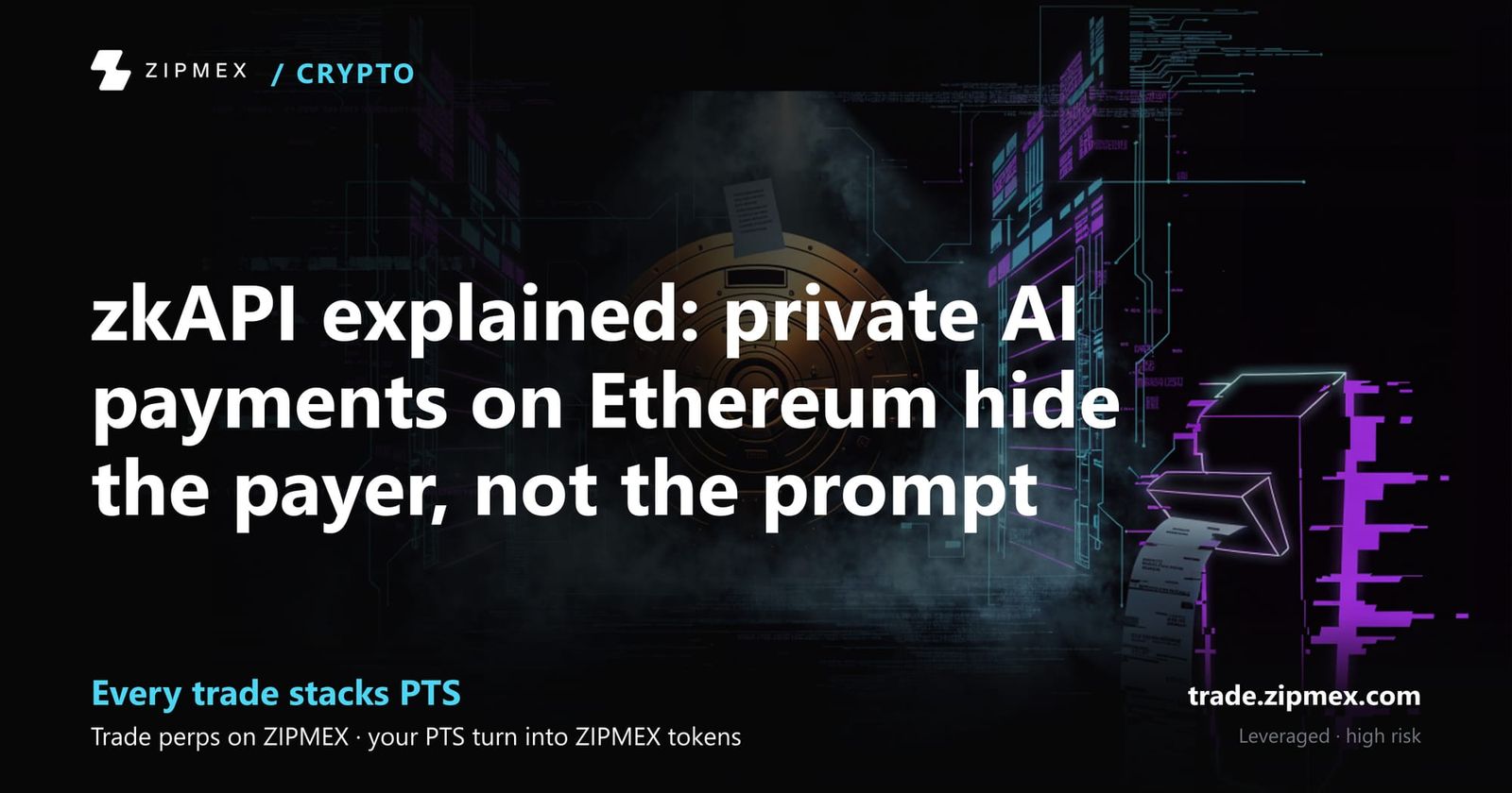 zkAPI explained: private AI payments on Ethereum hide the payer, not the prompt
