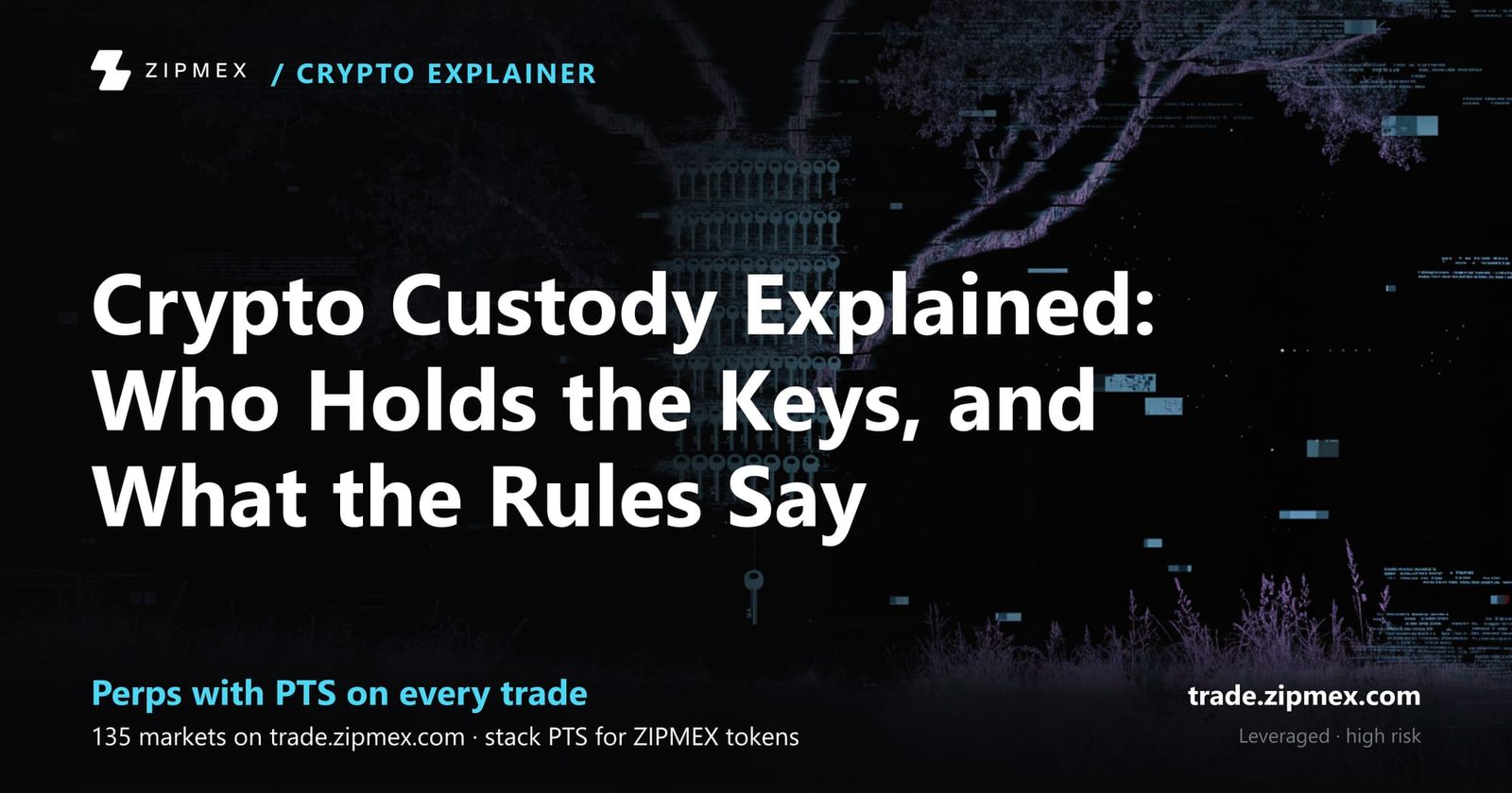 Crypto Custody Explained: Who Holds the Keys, and What the Rules Say
