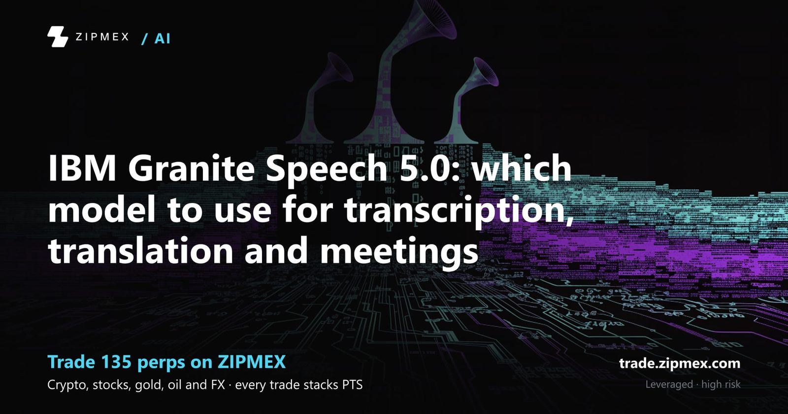 IBM Granite Speech 5.0: which model to use for transcription, translation and meetings