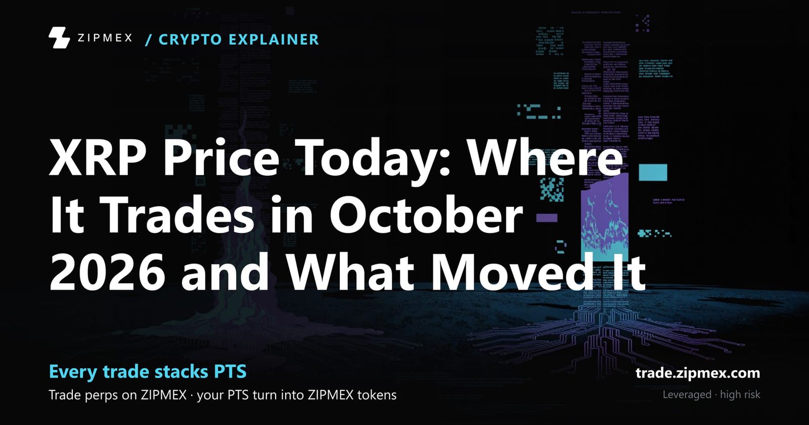 XRP Price Today: Where It Trades in October 2026 and What Moved It