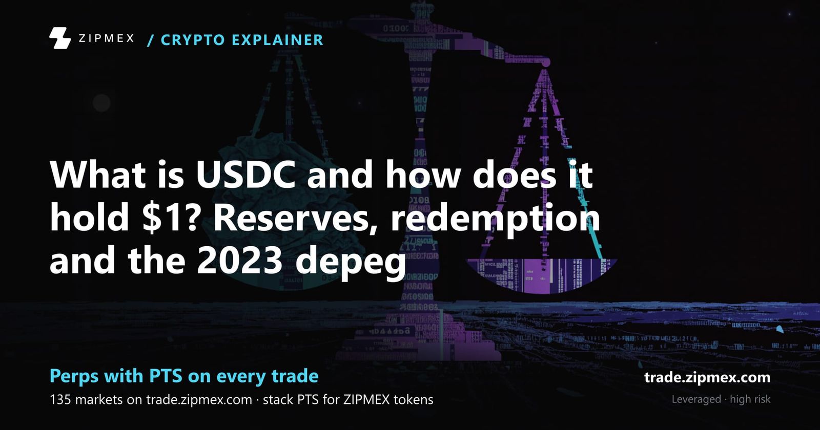 What is USDC and how does it hold $1? Reserves, redemption and the 2023 depeg