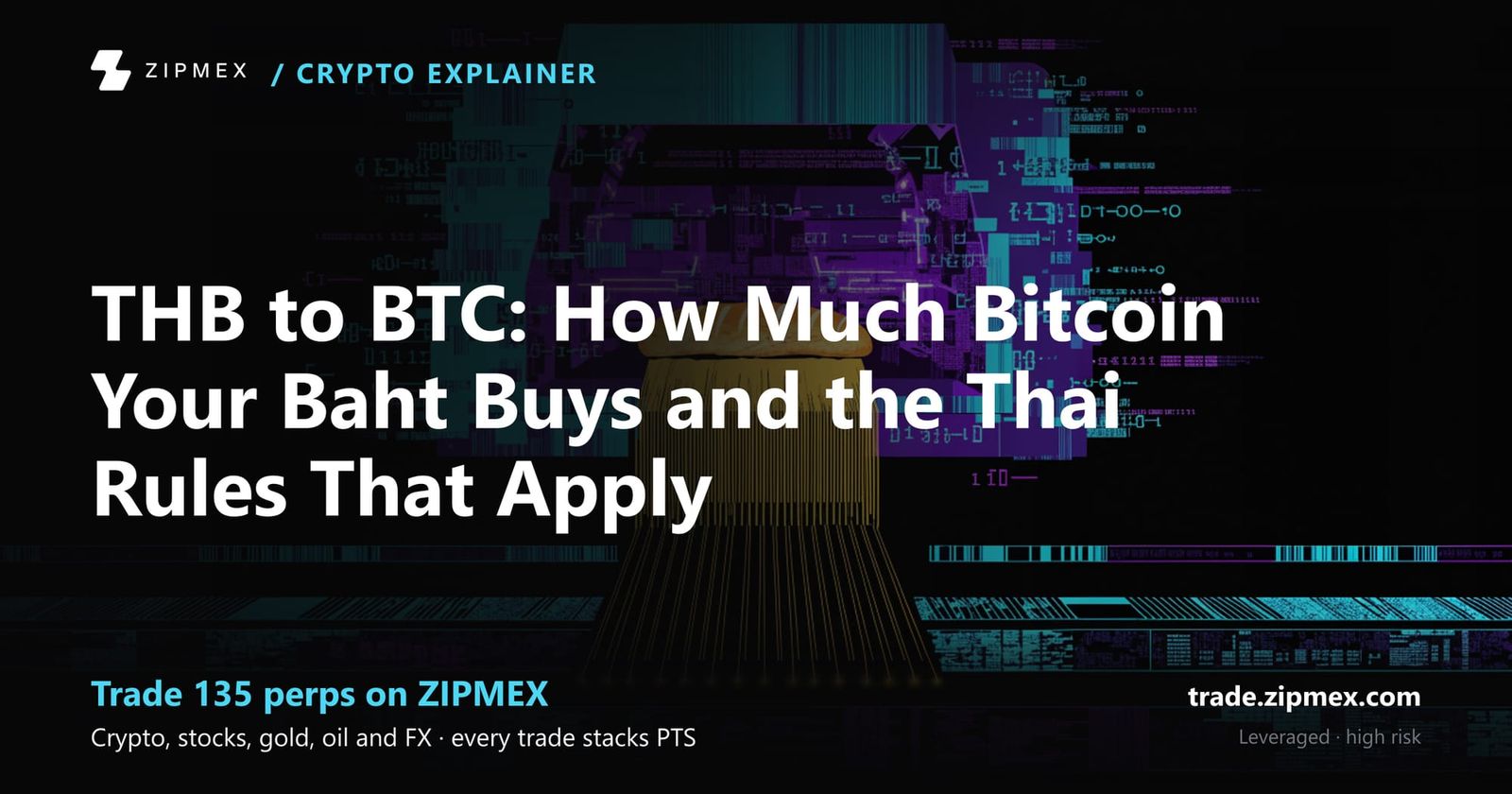 THB to BTC: How Much Bitcoin Your Baht Buys and the Thai Rules That Apply