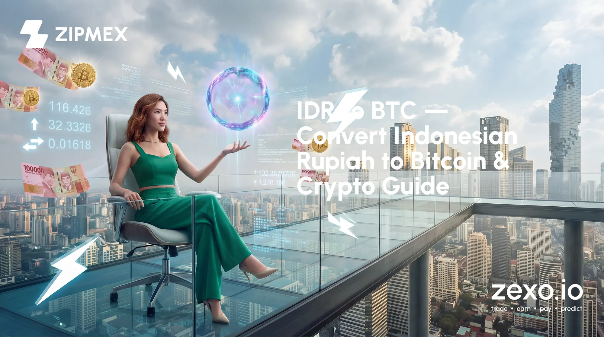 IDR to BTC — Convert Indonesian Rupiah to Bitcoin & Crypto Guide