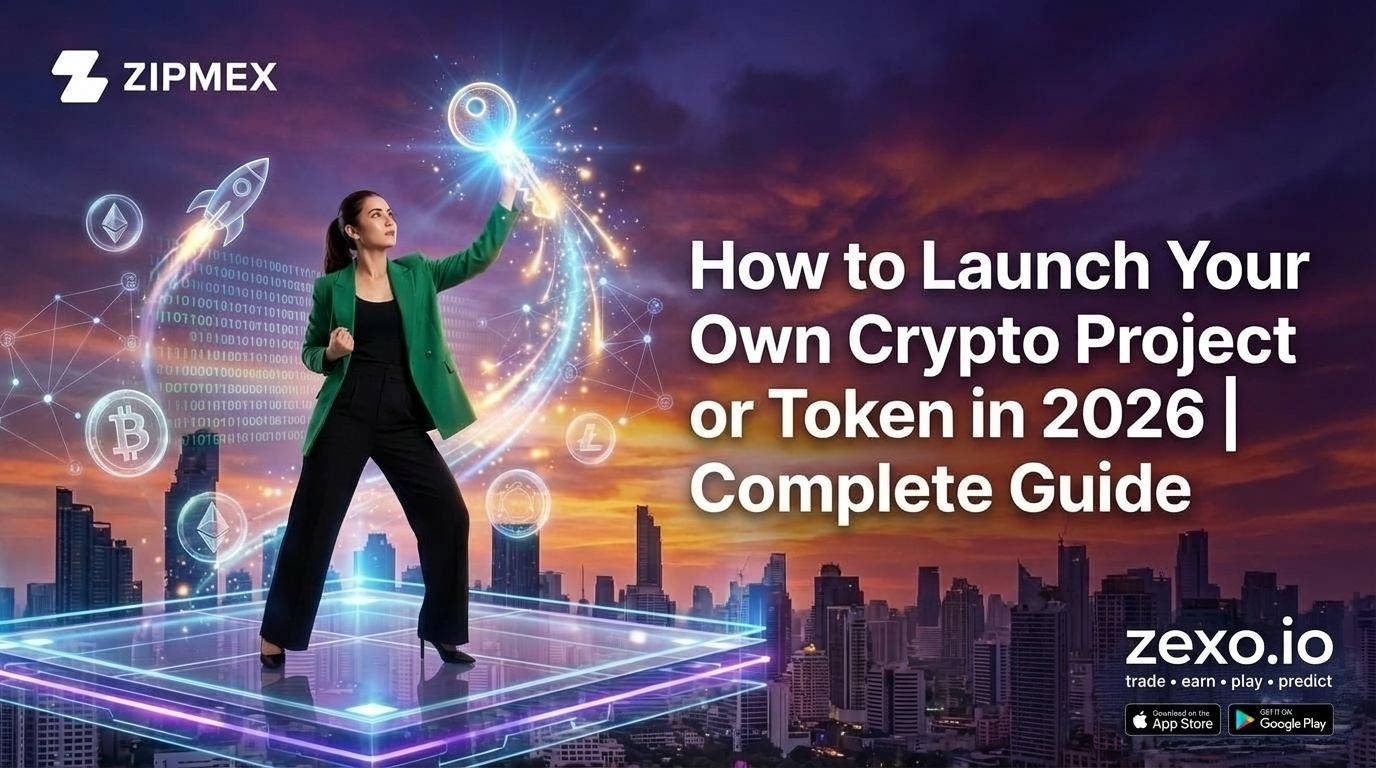 How to Launch Your Own Crypto Project or Token in 2026 | Complete Guide