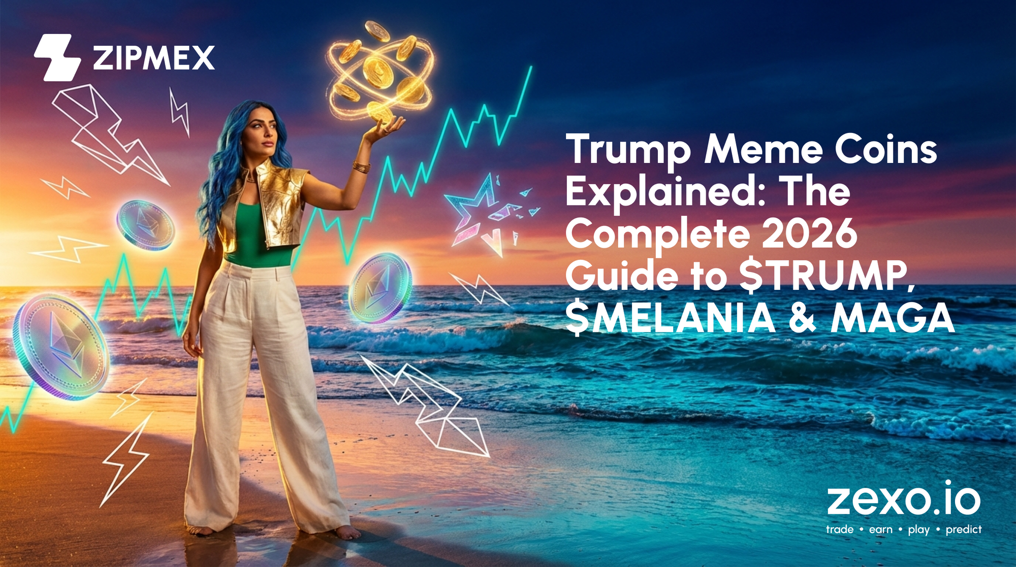 Trump Meme Coins Explained: The Complete 2026 Guide to $TRUMP, $MELANIA & MAGA