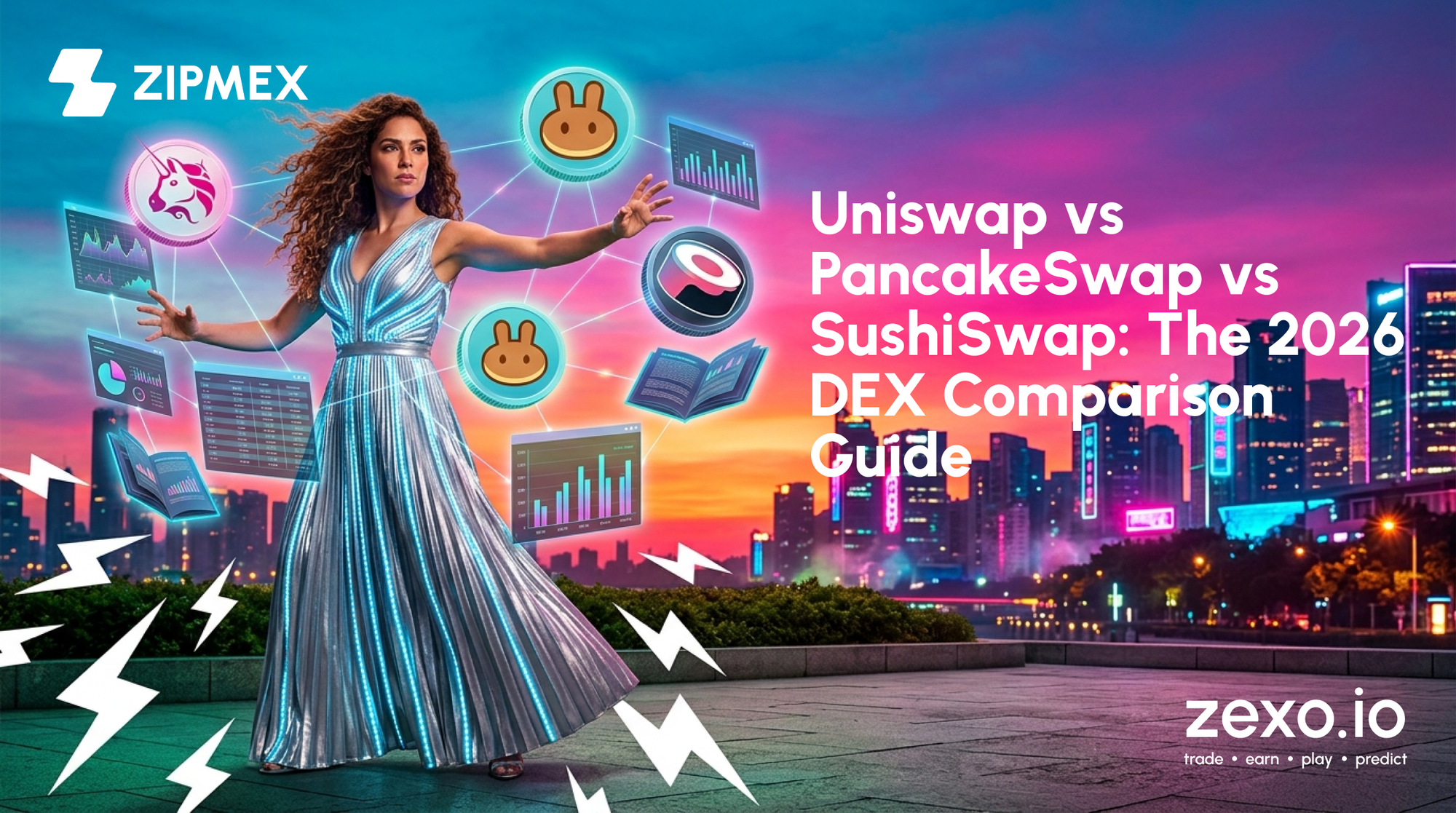 Uniswap vs PancakeSwap vs SushiSwap: The 2026 DEX Comparison Guide