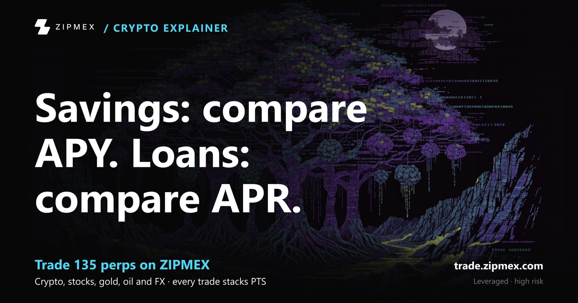 APY vs APR: one is the cost of borrowing, the other what savings earn