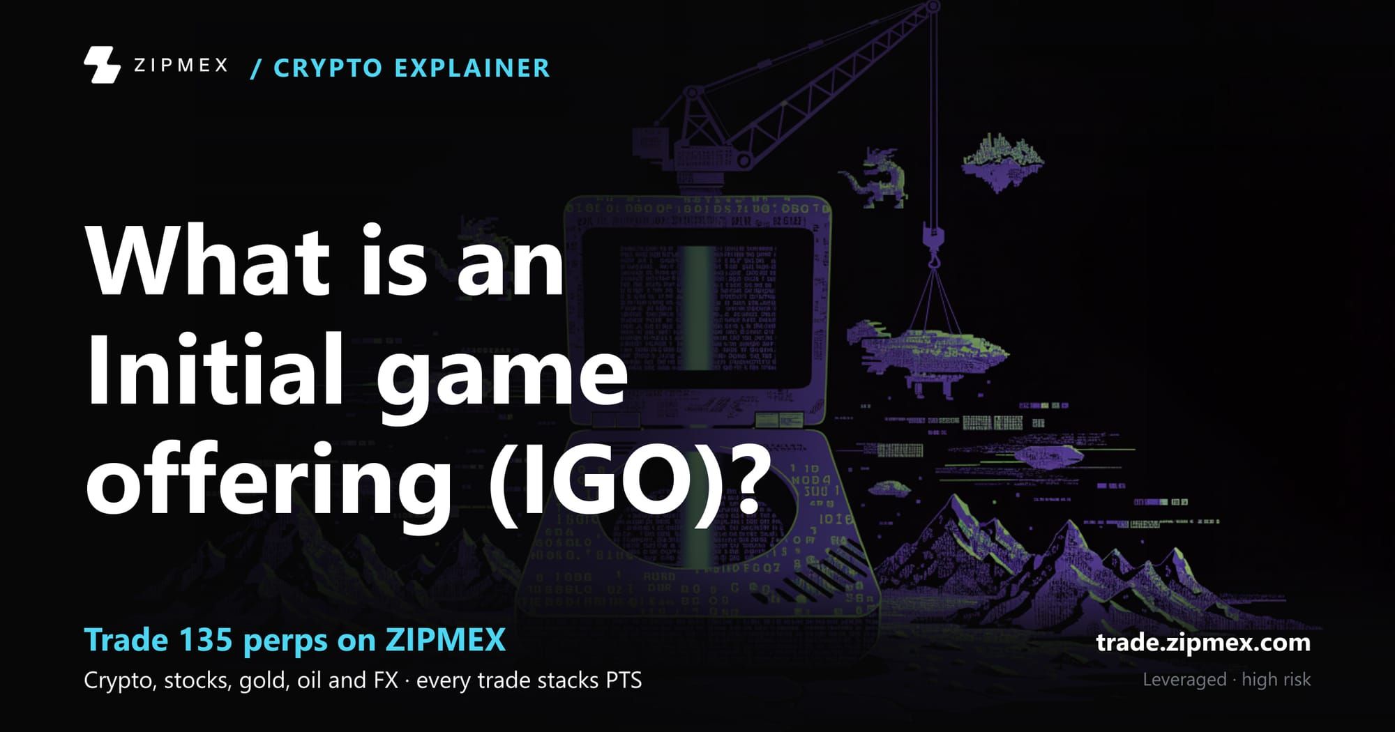 Initial game offering (IGO)