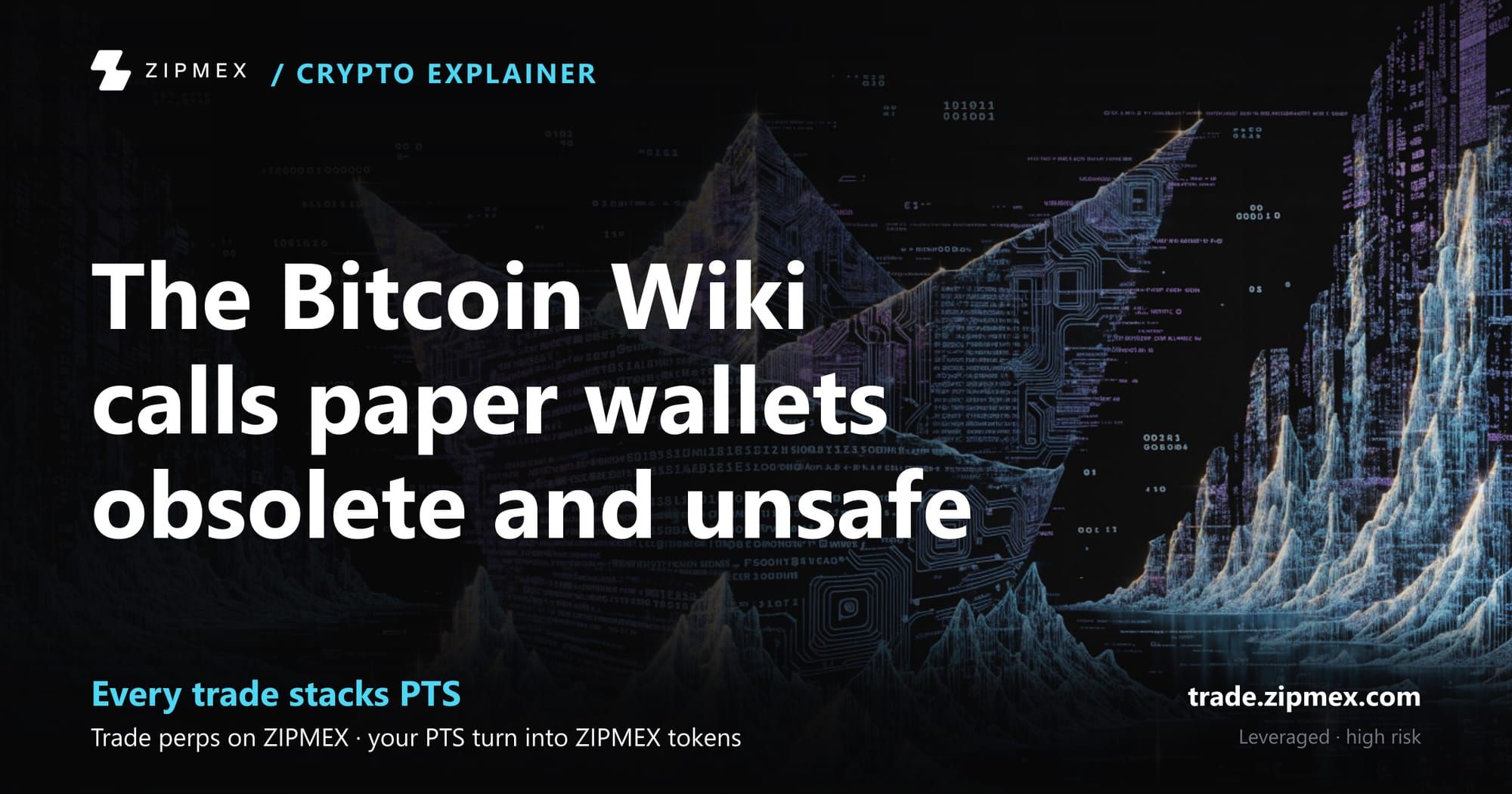 Crypto paper wallets: a printed key, and sources disagree on safety