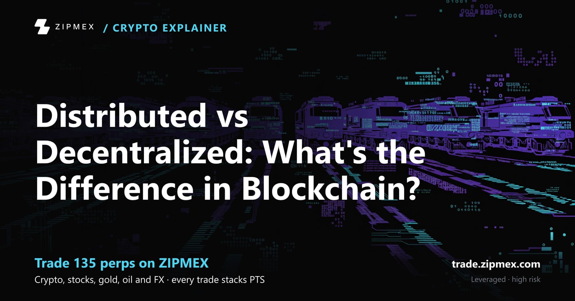 Distributed vs Decentralized: What's the Difference in Blockchain?