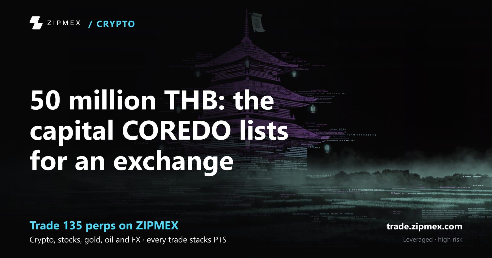 Thailand crypto license: COREDO lists capital tiers for exchange, broker and dealer