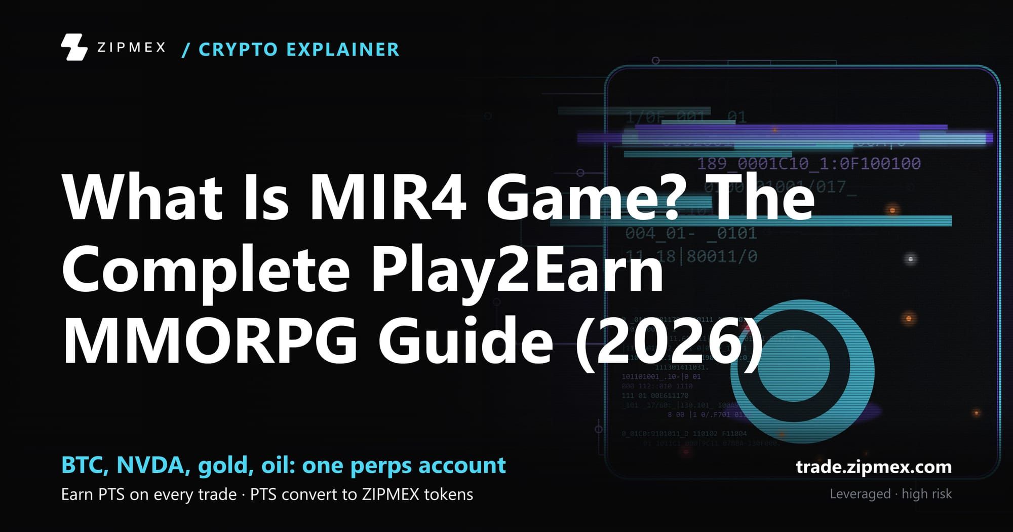 What Is MIR4 Game? The Complete Play2Earn MMORPG Guide (2026)