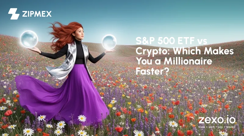 S&P 500 ETF vs Crypto: Which Makes You a Millionaire Faster?