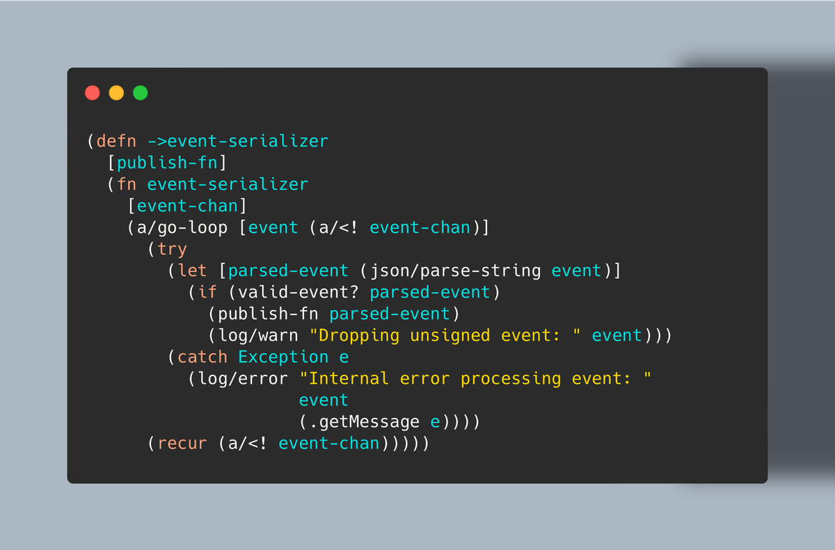 Building an  Event-Driven Architecture in Clojure (Part 1)