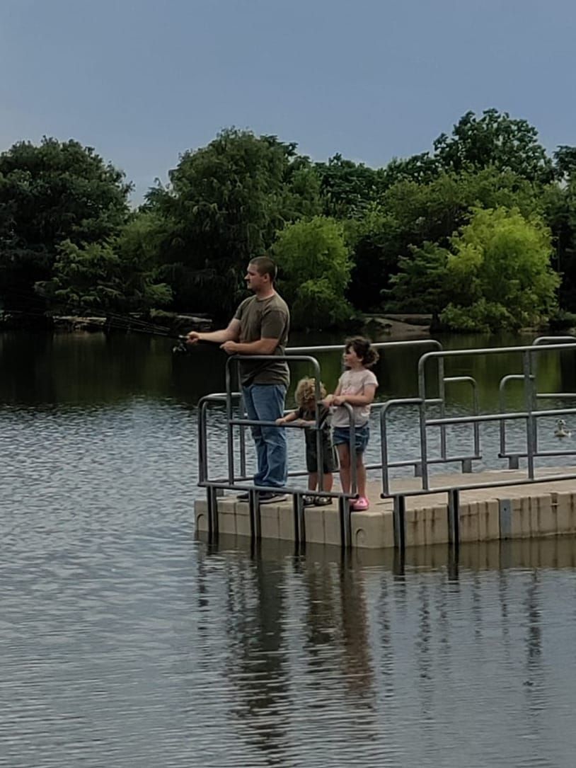 Fishing at Miller's Pond
