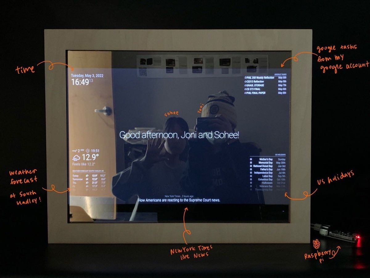 How to build ✨Magic Mirror✨ with Raspberry Pi