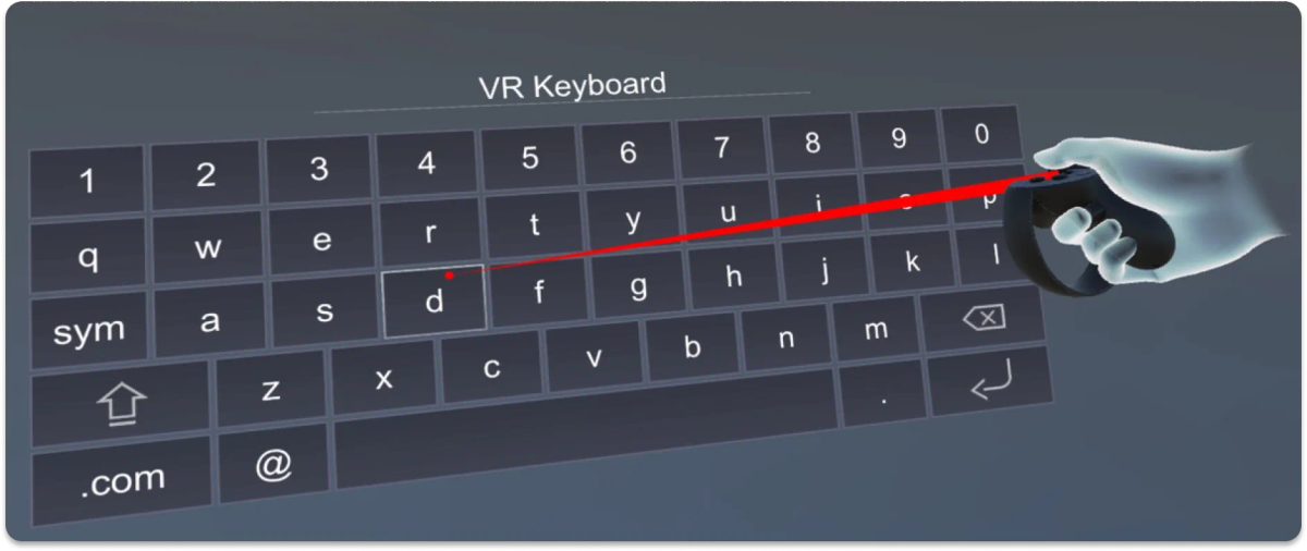 VR 헤드셋을 쓰고, 왜 키보드를 찾게 되는가
