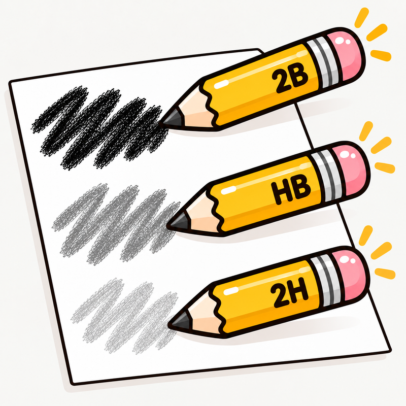 Using Graphite Pencils to Support Pressure Grading
