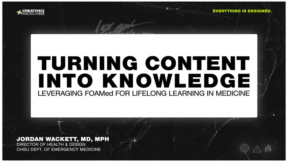 Turning Content into Knowledge - Leveraging FOAMed for Lifelong Learning in Medicine