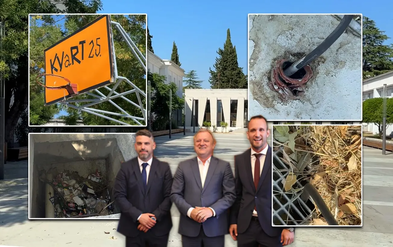 40 MILIJUNA KUNA ZA FUŠERSKE RADOVE? Električne instalacije na trgu Centra za mlade Zadar i dalje idu u kanal s vodom, Grada Zadar odbija dostaviti odgovore na ključna pitanja