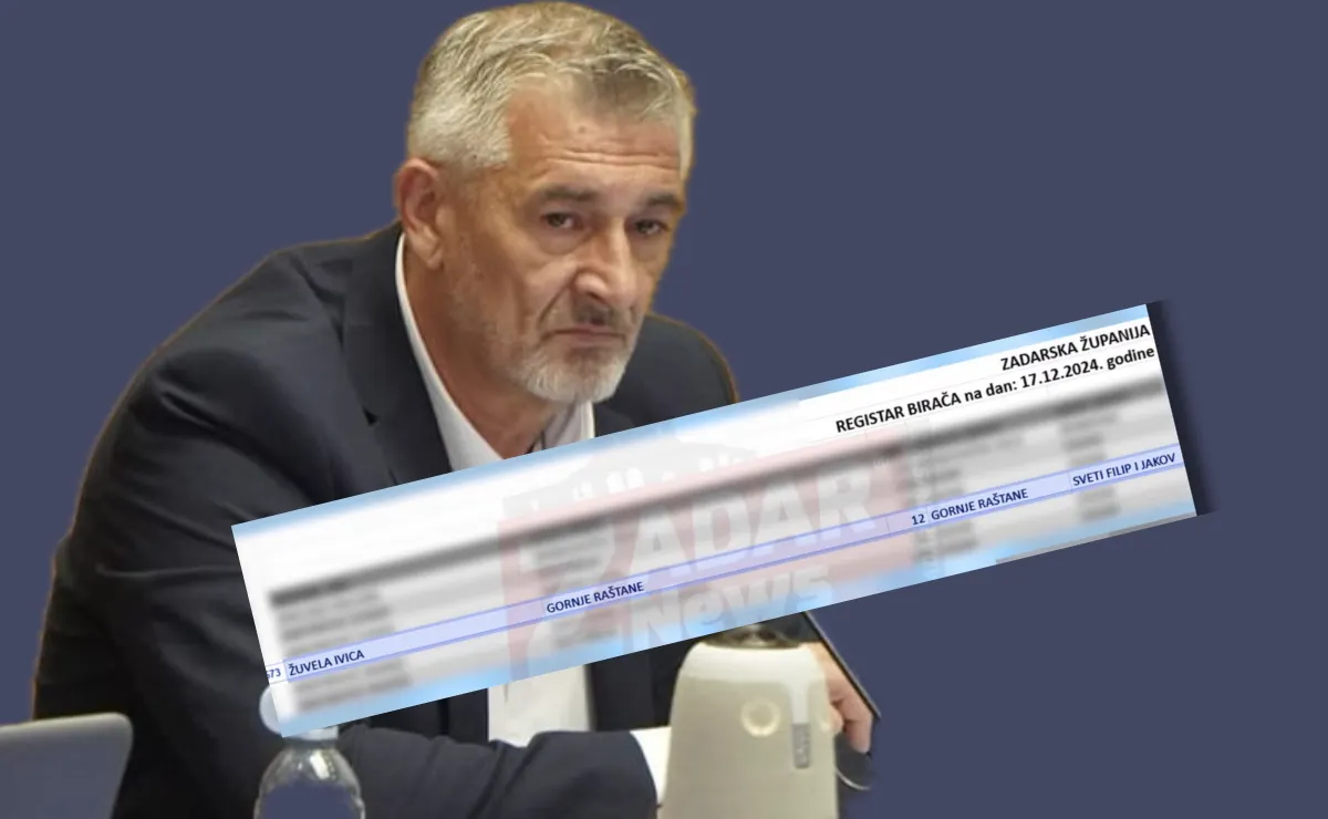 VIDEO - Ekskluzivni dokument dokazuje da je Žuvela i 2025. godine glasao u Gornjim Raštanima