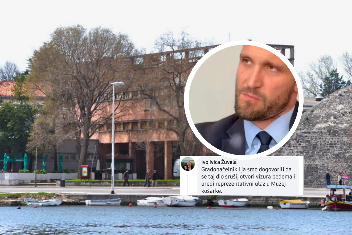 ERLIĆEVA IGRA SKRIVAČA Hoće li ili neće srušiti staro Kazalište lutaka? Treba otvoriti Vrata Zadra čupajući dušu grada koji je nekada postojao