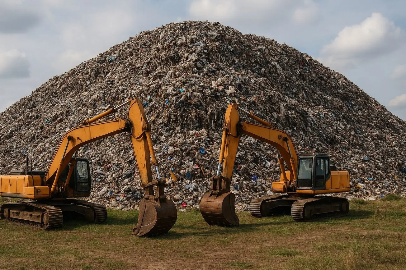 ŠOKANTNO! Čistoća plaća 116.000 eura za bager iz Posedarja; Za te novce mogli kupiti novi stroj!