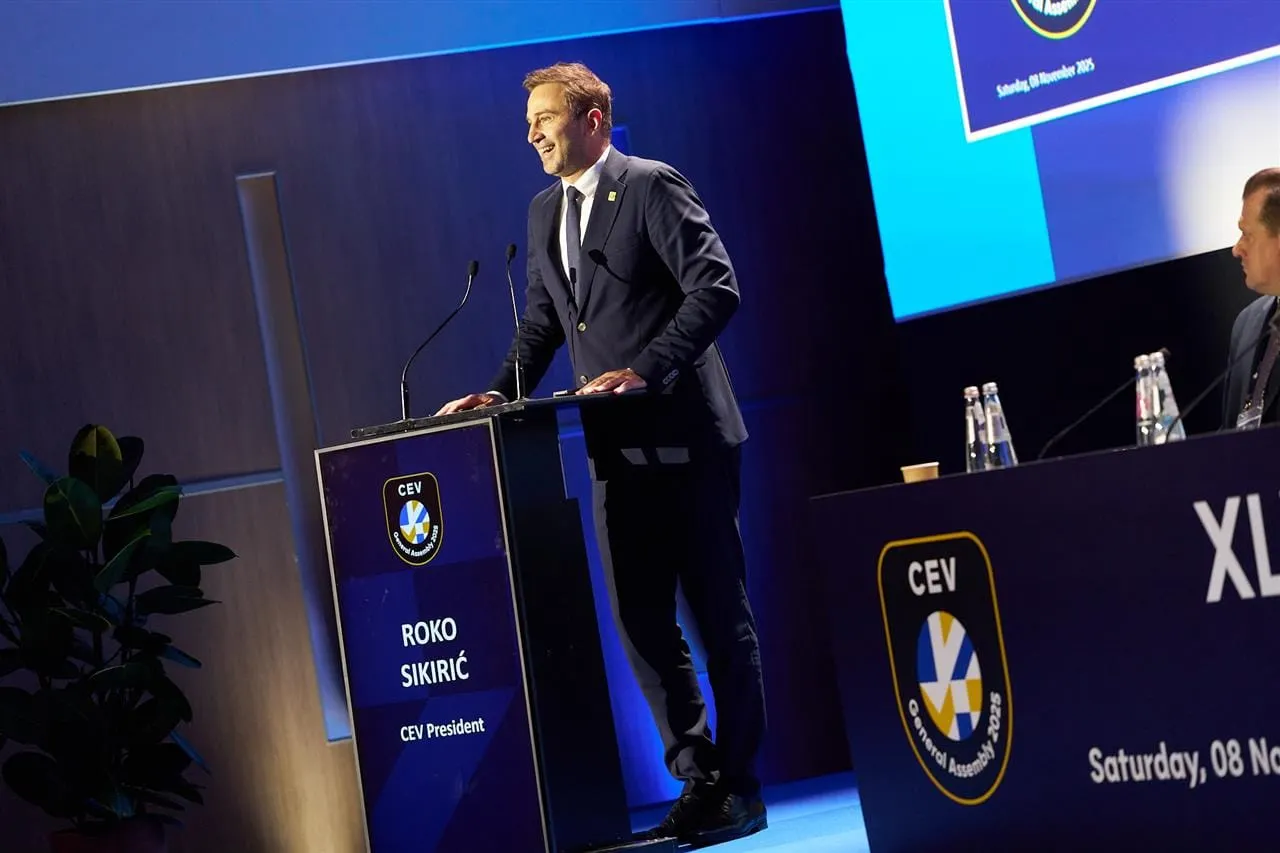 Povijesni skok europske odbojke: prvi Hrvat na čelu CEV-a Sikirić donio rekordni proračun i sponzorske milijune