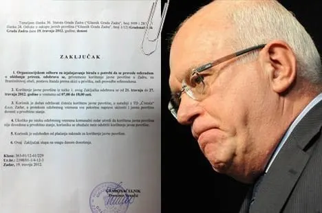 Gradonačelnik Vrančić zabranio prikupljanje potpisa na Narodnom trgu!