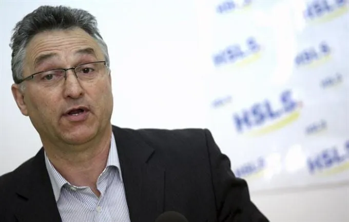 Željko Predovan na izlaznim vratima HSLS-a