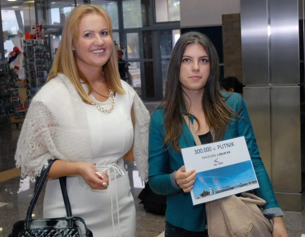 Zračna luka Zadar dočekala 300.000-tog putnika