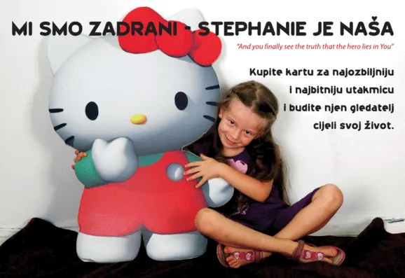 Mi smo Zadrani – Stephanie je naša! Kupite kartu za najozbiljniju i najvažniju utakmicu i budite njen gledatelj cijeli svoj život
