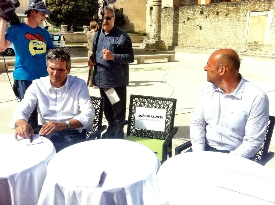 Božidar Kalmeta izbjegao sučeljavanje; Marko Pupić Bakrač: “Kalmeta je šporak i pun afera, zato se nije pojavio na sučeljavanju”