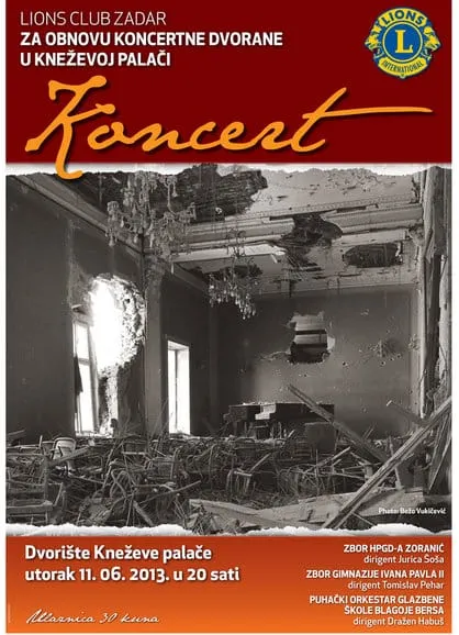 Prikupljeno 37 tisuća kuna za koncertnu dvoranu