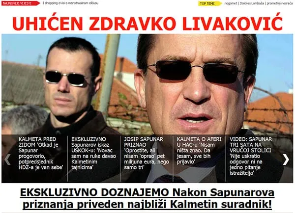 VIDEO: I DALJE TRAJE PRETRES STANA (18:00h) – Uhićen je Zdravko Livaković