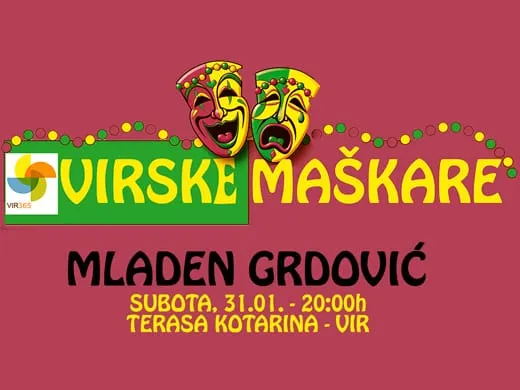 VIDEO – Sutra u 20 sati na Viru veliki koncert Mladena Grdovića!