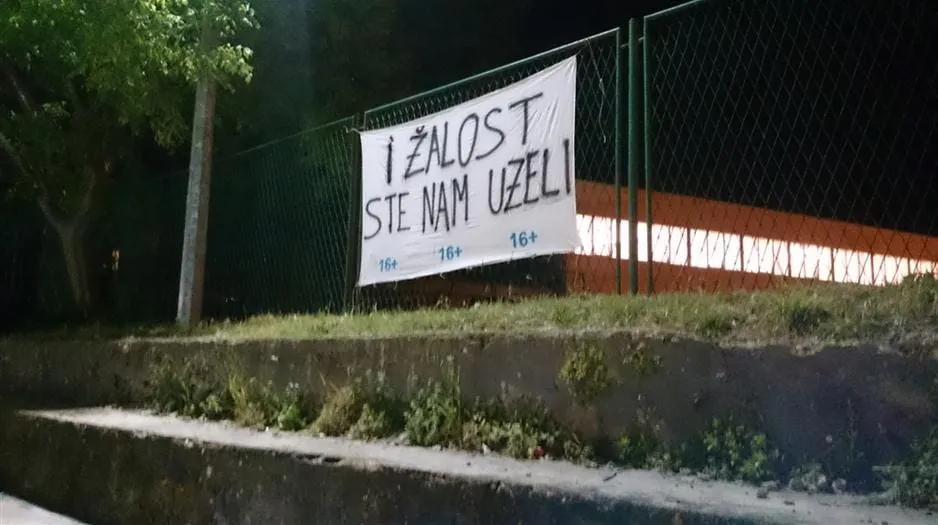 NOVA AKCIJA GRUPE 16+ U PARKU RADOST ‘I žalost ste nam uzeli’