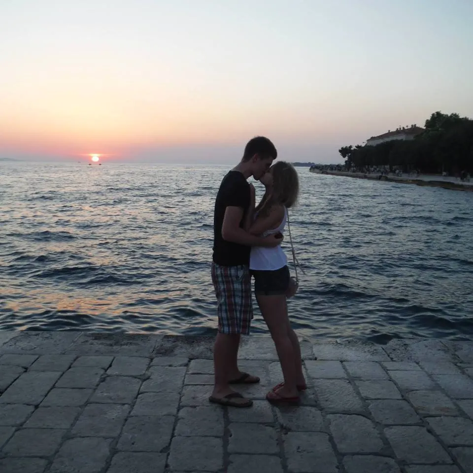 Došli iz Kanade kako bi se zaručili uz zalazak sunca u Zadru