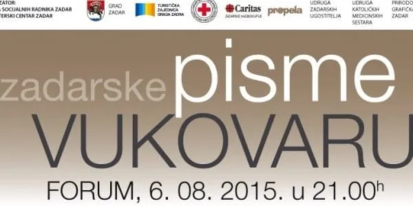 Večeras humanitarni koncert “Zadarske pisme Vukovaru”