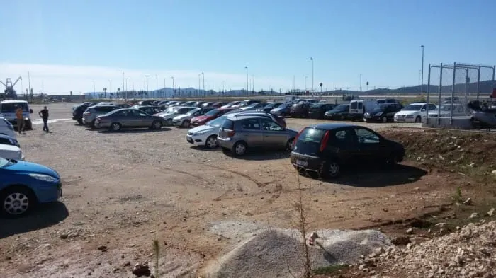 Od srijede naplata parkiranja u trajektnom pristaništu