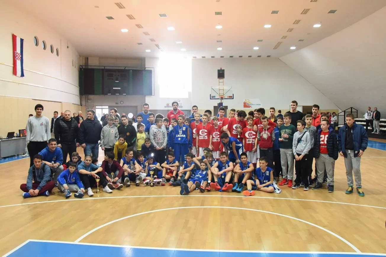 Dječaci iz KK Zadra osvojili turnir ”Kup Svete Stošije”