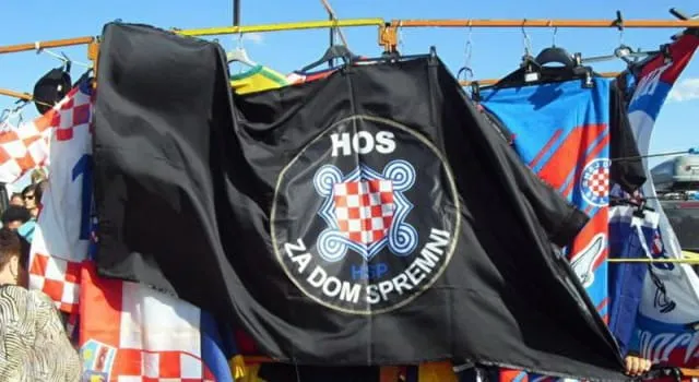 Zastave i ustaško znakovlje jučer se dobro prodavalo na sajmu u Benkovcu