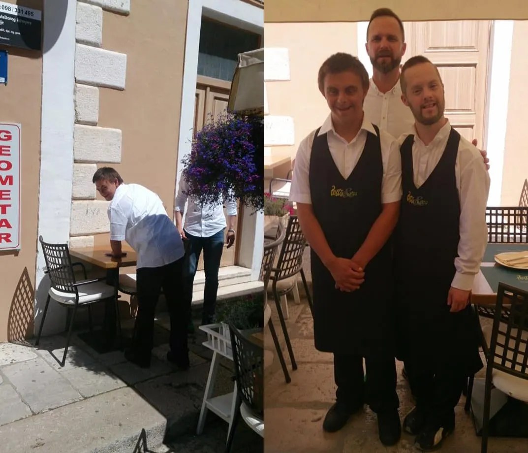 Dvojica štićenika udruge “Down sindrom Zadar” od danas rade u restoranu PAŠTA & SVAŠTA!